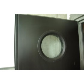 VISOR OJO BUEY 225mms C/VIDRIO EI60
