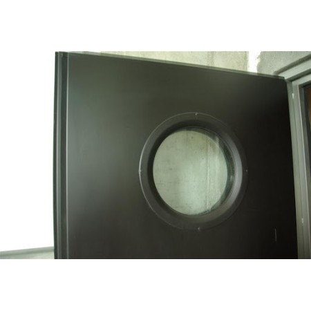 VISOR OJO BUEY 225mms C/VIDRIO EI60