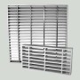 REJILLA INTUMESCENTE 150X150 GRIS RAL7038