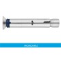 TACO ACERO INOX A2 DE CABEZA PLANA M6x60mm Ø8mm ACHTPI08L (€/100uds)