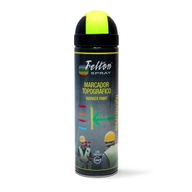 MARCADOR TOPOGRÁFICO FELTON PARA OBRA ROJO FLÚOR 500ml 10125107