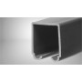 CARRIL DUCASSE DE ACERO GALVANIZADO U300 DE 6m PARA COLGADEROS D150/D300/DN300
