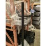 POSTE NEGRO DE 60X40 PARA VALLA PLEGADA DE 1M, PARA EMPOTRAR EN TERRENO.