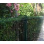 VALLA PLEGADA VERDE PANEL DE 2500x800, RAL 6005