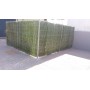 VALLA PLEGADA GALVANIZADA PANEL DE 2500x1230 mm.