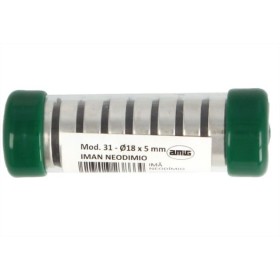 IMÁN DE NEODIMIO REDONDO Ø18x5mm (10 unidades)