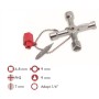 JUEGO DE LLAVES DOGHER DE CABINA PARA AGUAS, GAS Y ELECTRICIDAD REF. 470-001