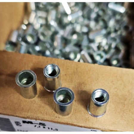 TUERCA REMACHABLE BRALO DE CABEZA BAJA Y M-5 (100uds)