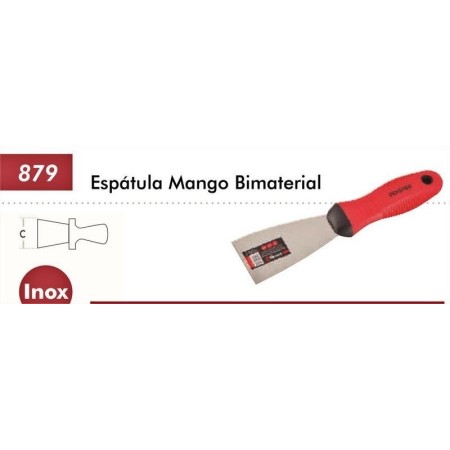 ESPÁTULA MANGO BIMATERIAL 40mm DOGHER COD. 879-40