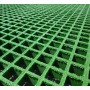 REJILLA DE FIBRA DE VIDRIO (PRFV) DE 30X30/30X6 Y 30X6 DE 2000X1000 mm, COLOR VERDE