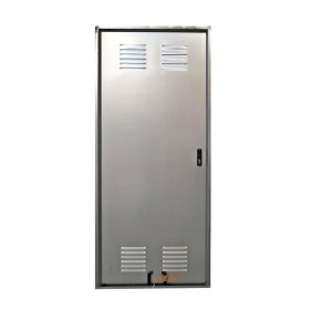 PUERTA PEATONAL TRASTERO GALVA. C/ VENTILACION DE 990 X 2000 APERTURA IZQUIERDA