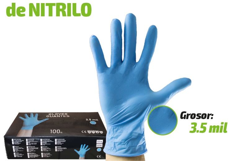 GUANTE DE NITRILO SIN...