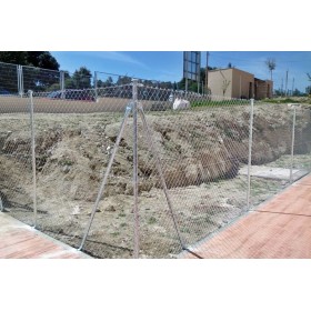 ENREJADO SIMPLE TORSIÓN GALVANIZADO 50/16 ROLLO 25 METROS 2M ALTO