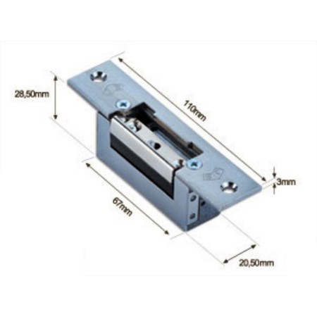 CERRADERO EXTRACORTO CONTINUA/ALTERNA AC/DC 10/24V 1746-900X
