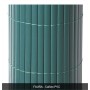 CAÑIZO PVC VERDE DOBLE CARA FAURA DE 2x5m 1600gr/m2 ref. 15103