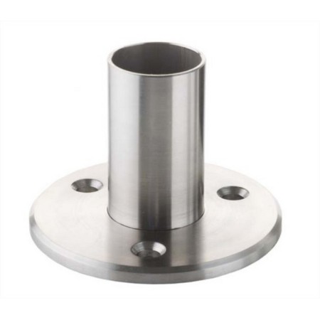 BASE DE ANCLAJE INOXIDABLE PARA SUELO DE Ø100x5mm EN BRUTO ref.AB0160