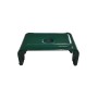 ABRAZADERA METALICA LACADA VERDE PARA ATORNILLAR A TUBO DE 40mm.Ral 6005