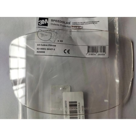 CUBRE FILTRO EXTERIOR SPEEDGLAS 9000 (PAQUETE 10uds) ref. 426000