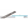 PLETINA PUNZONADA DE 40x8mm CON PERFORACIONES DE Ø21mm EN 2m.