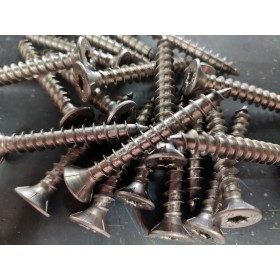 TORNILLO ROSCA MADERA AVELLANADO TORX INOXIDABLE A2 DE 8x60/70mm (€/100uds)