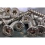 TORNILLO ROSCA MADERA AVELLANADO TORX INOXIDABLE A2 DE 8x60/70mm (€/100uds)