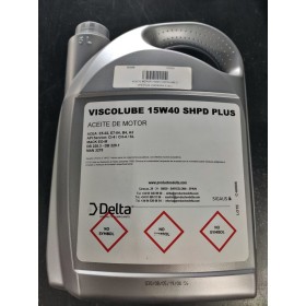 ACEITE PARA MOTOR 15W40 VISCOLUBE SHPD PLUS (GARRAFA 5 Lts.)