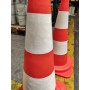 CONO DE SEÑALIZACIÓN NARANJA DE POLIETILENO.
