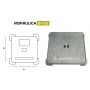 TAPA REGISTRO CON MARCO FUNDICION B-125 DE 400X400mm.