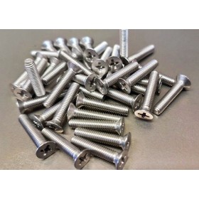 TORNILLO INOX PH AVELLANADO DIN.965 A2 M-4x20mm (€/100uds)