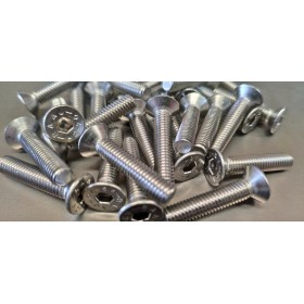 TORNILLO ALLEN AVELLANADO  DIN.7991 INOXIDABLE A2 M-8x35mm (€/100uds)