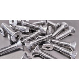 TORNILLO INOX ALLEN AVELLANADO DIN.7991 A2 M-6x30mm (€/100uds)