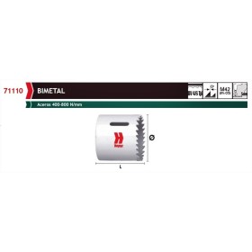 CORONA BIMETAL DE 114.00 mm. M42 REF.7111