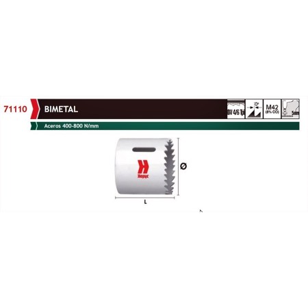 CORONA BIMETAL DE 68.00mm M42 KOMET  REF.7111