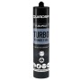 SILICONA POLÍMERO FIJA+PLUS TURBO NEGRO EN CARTUCHO DE 290ml