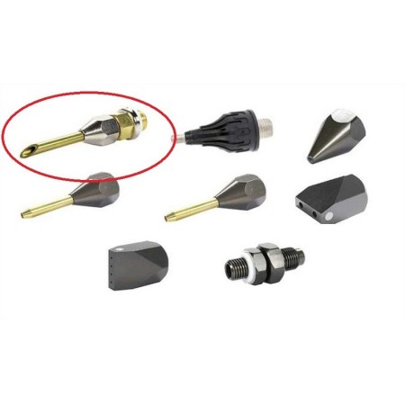 BOQUILLA PUNTA DE ALUMINIO DE Ø3,2mm PARA PISTOLA ENCOLADORA HOT-MELT ref. 1220015