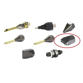 BOQUILLA DE ALUMINIO DE 2 SALIDAS PARA PISTOLA ENCOLADORA HOT-MELT ref. 1220361