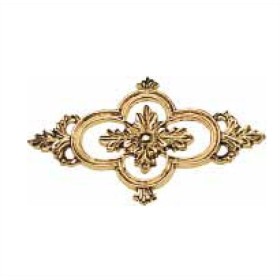 ROSETON DE LATÓN DE PACO OJEDA PARA PUERTAS DE 270x170mm