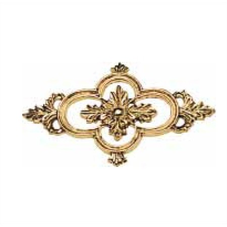ROSETON DE LATÓN DE PACO OJEDA PARA PUERTAS DE 270x170mm
