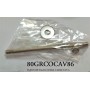 TUBO METÁLICO PARA CABLE DE CERRADURA DE SEGURIDAD UFO+ ref. 80GRCOCAV86