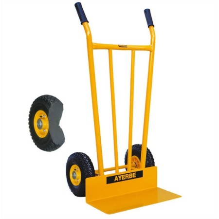 CARRETILLA DE ALMACÉN AYERBE AY-350 CON RUEDAS IMPINCHABLES ref. 580592