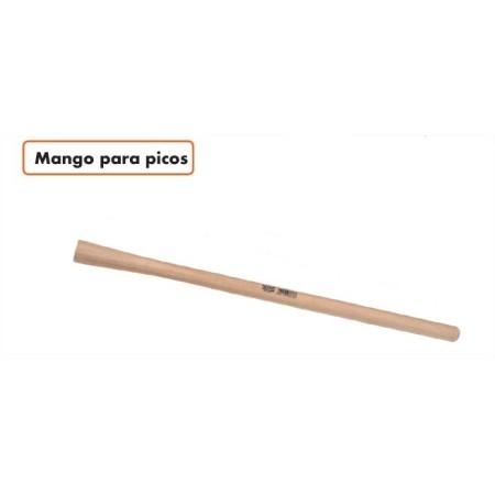 MANGO DE PICO ALYCO DE MADERA CÓNICO Ø38x900mm ref.198676