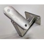 SOPORTE DE PASAMANOS PARA PARED MOVIL CUADRADO PARA TUBO DE Ø42 ref.E036610