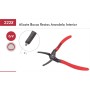 ALICATE SEEGER DOGHER RECTO INTERIOR PRO DE 180mm ref. 222X-180