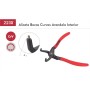 ALICATE SEEGER DOGHER CURVO INTERIOR PRO 170mm ref. 223X-180