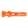 TACO DE NYLON SPIT DE 6mm CON COLLERETA CAJA 100UDS ref. 57080