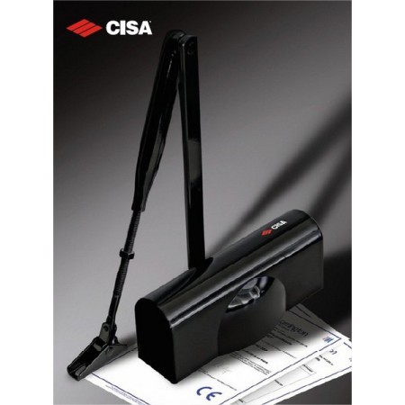 CIERRAPUERTAS CISA SMART PLUS2 NEGRO FUERZA 2-4 ref. C1425.03.44