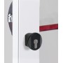 POMO/TIRADOR CON LLAVE PARA DISPOSITIVOS ANTIPÁNICO CISA DE LA SERIE FAST ref. 07078.35