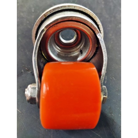 RUEDA ALEX DE ALTA CARGA Y MÍNIMA ALTURA Ø35mm 100Kg CON AGUJERO ref.  2-4540