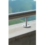 SOPORTE PARA PASAMANOS INOXIDABLE RECTO DE 75mm ref. E0230