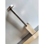 TIRADOR INOXIDABLE CLOVAN DE TUBO DE #25x25mm MODELO VS-500 ref. 96031